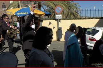 Tara procesiona a La Candelaria por sus calles (Foto TF)